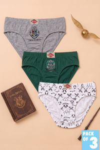Lee Cooper Boys Harry Potter Briefs (Pack of 3) - Multicolor — thumbnail 1